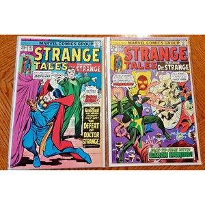 Marvel Comics Strange Tales 183 184 The Avengers' Dr. Strange VERY NICE CONDTION